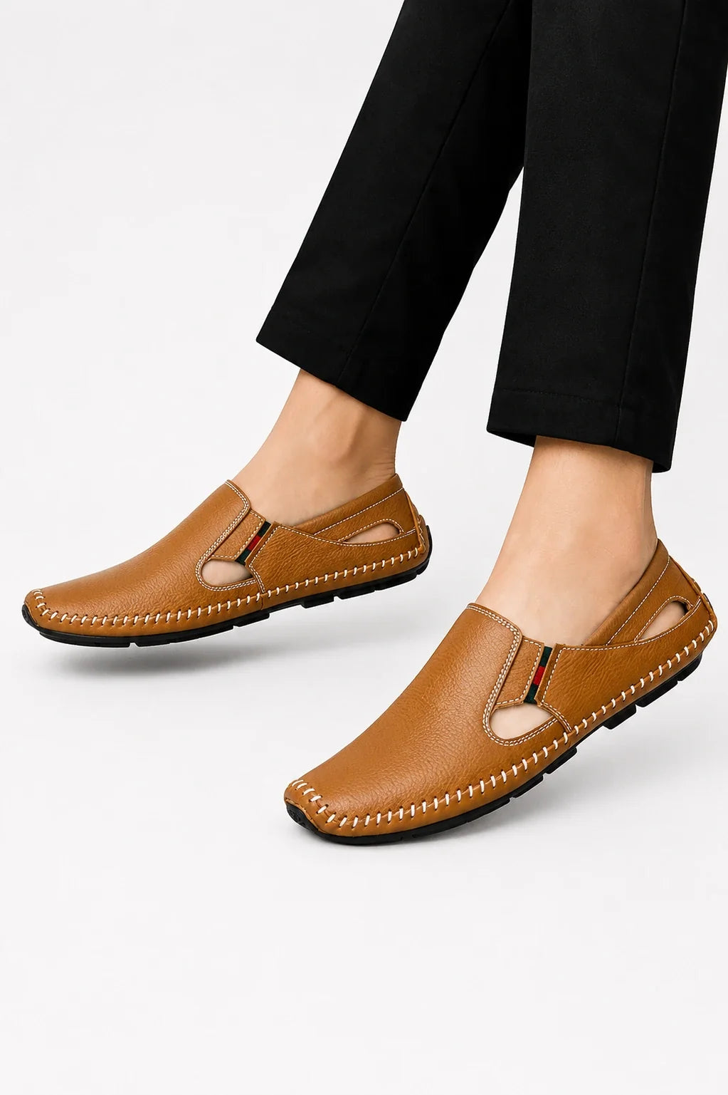 Ellor Amalfi Sandals – Tan