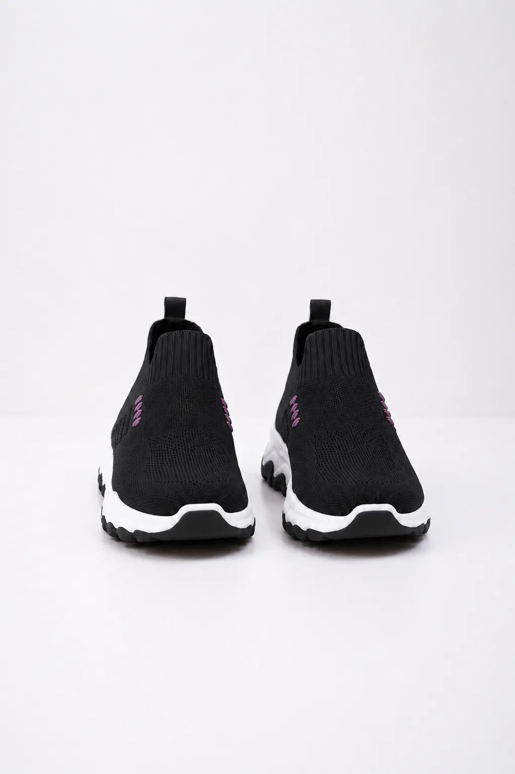 Ultra-Light Slip-On Sneakers — Black