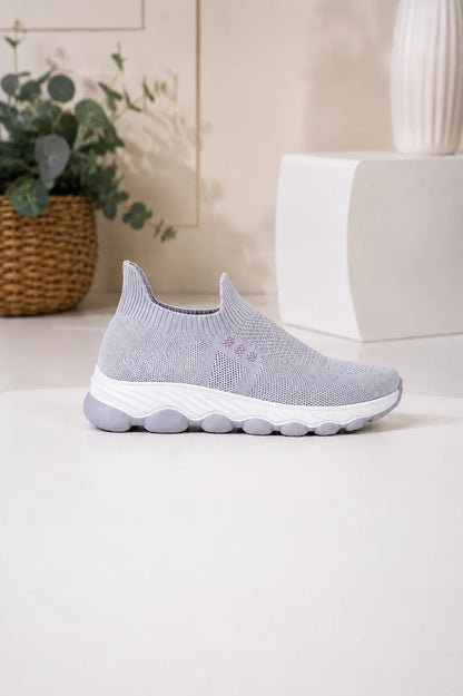 Ultra-Light Slip-On Sneakers — Grey