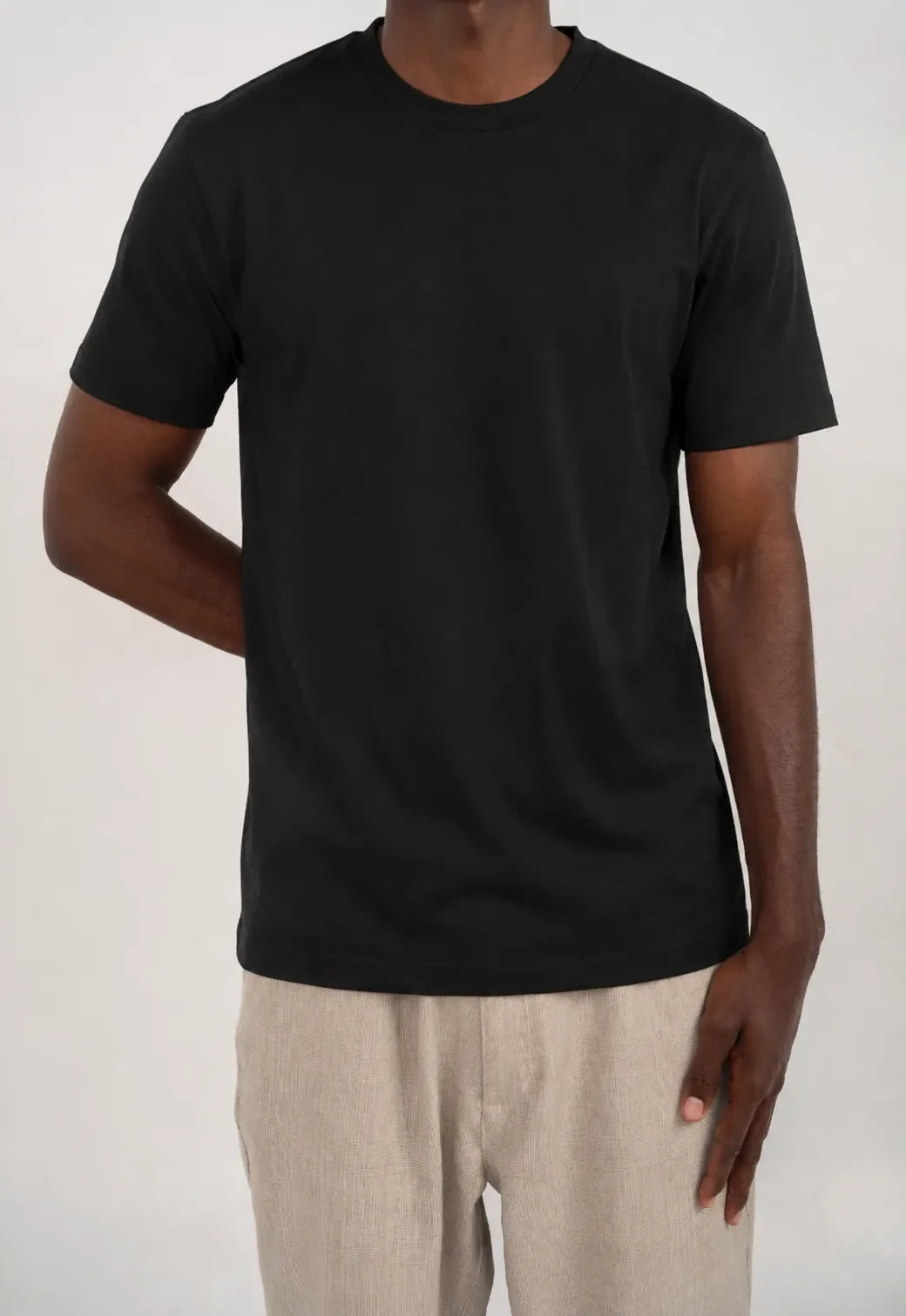 Essential Cotton T-Shirt - Black