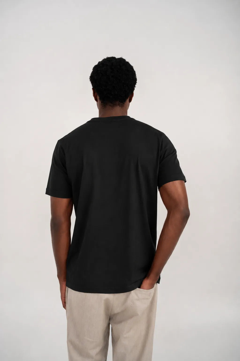 Essential Cotton T-Shirt - Black