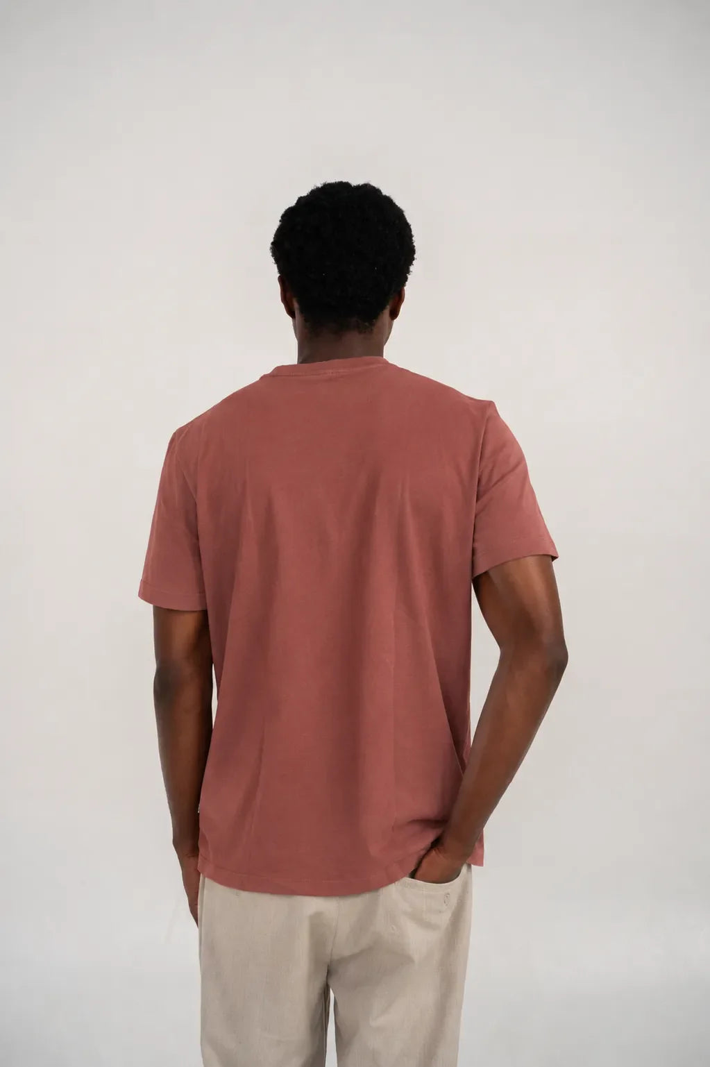 Essential Cotton T-Shirt – Burnt Orange