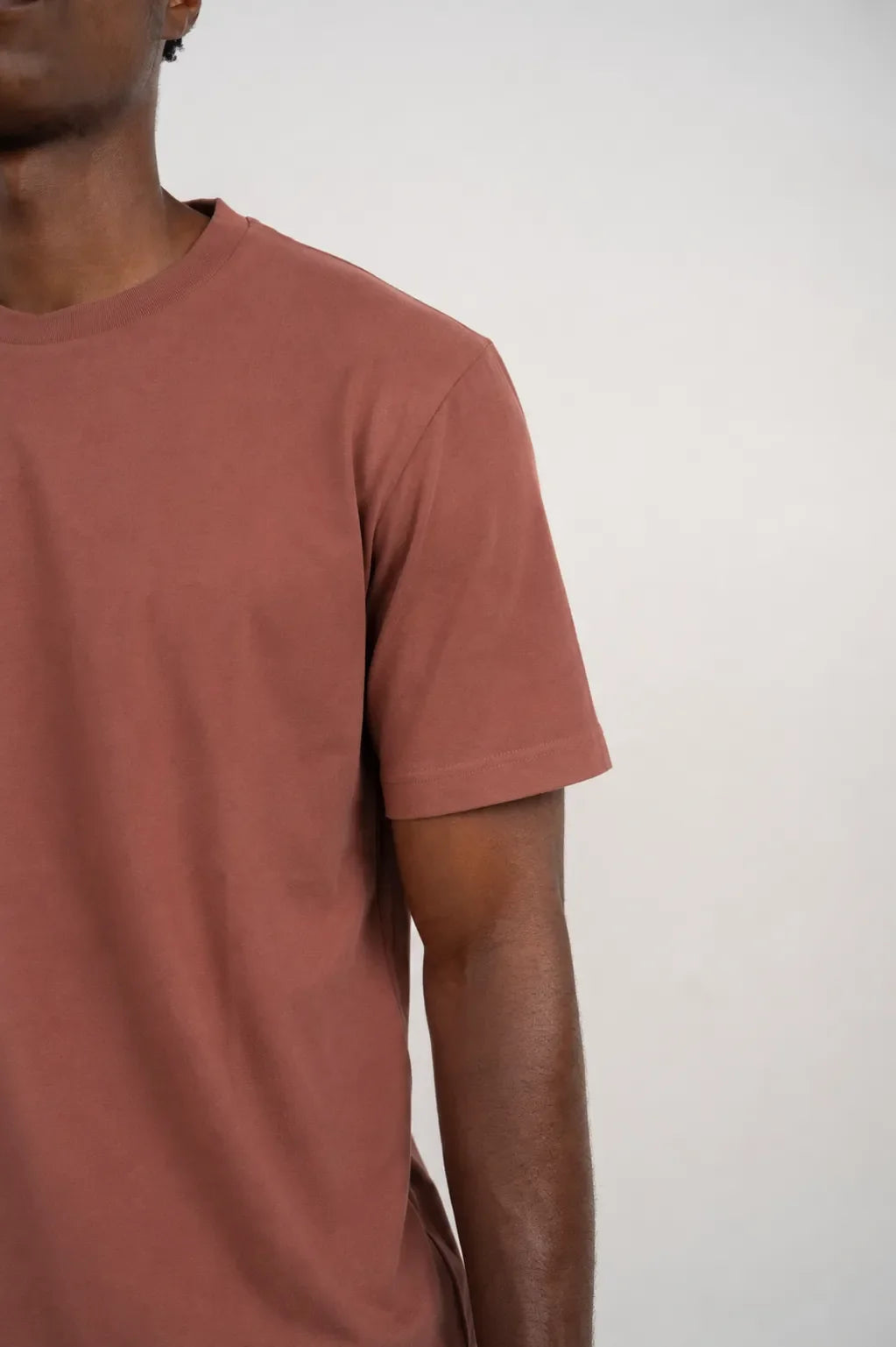 Essential Cotton T-Shirt – Burnt Orange
