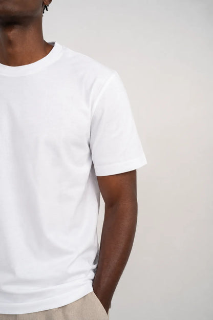 Essential Cotton T-Shirt –  White