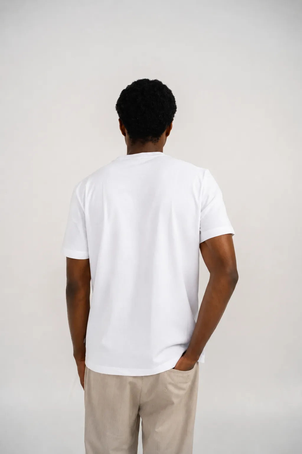 Essential Cotton T-Shirt –  White
