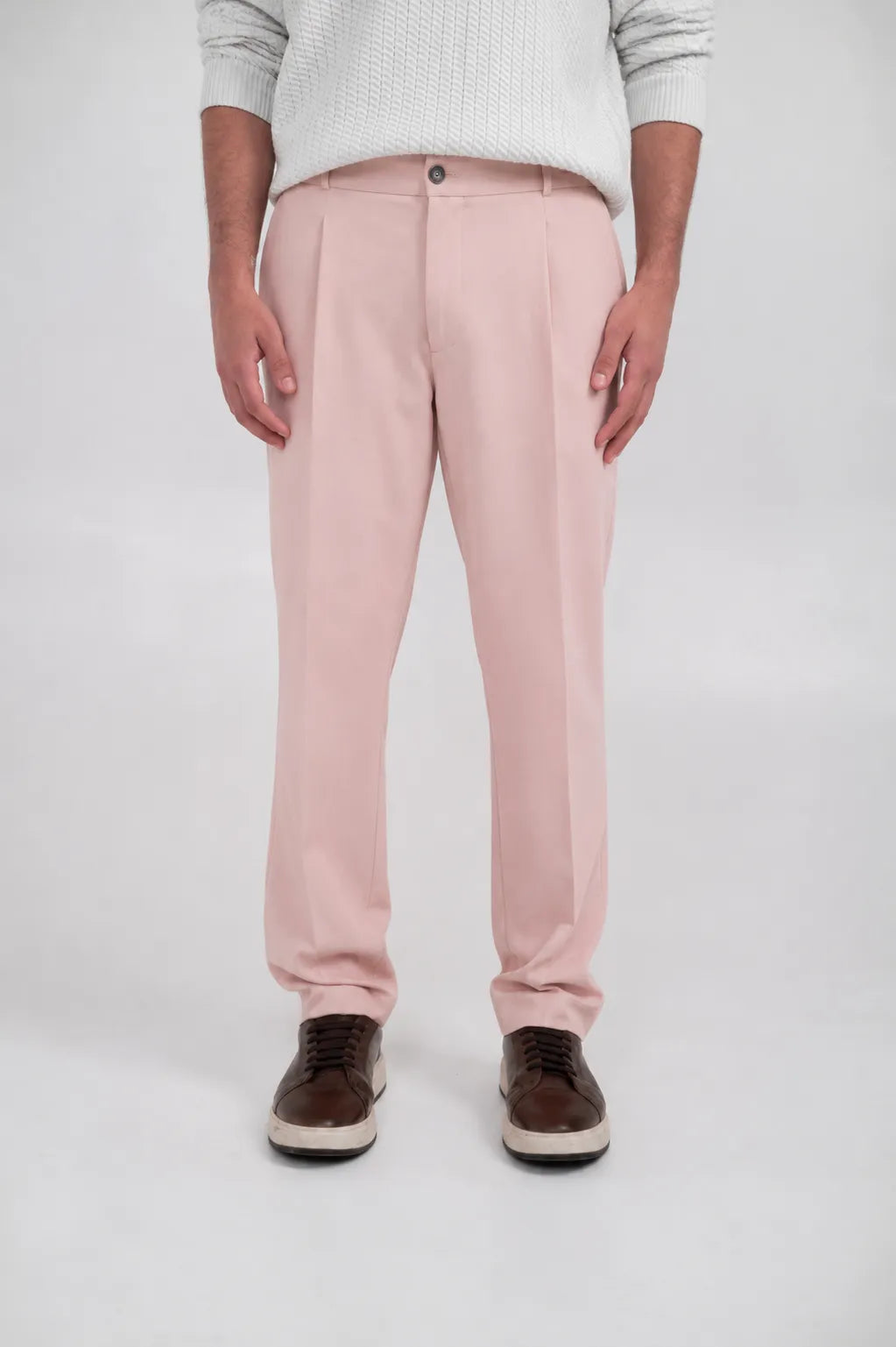 Ellor Tailored Trousers - Pink