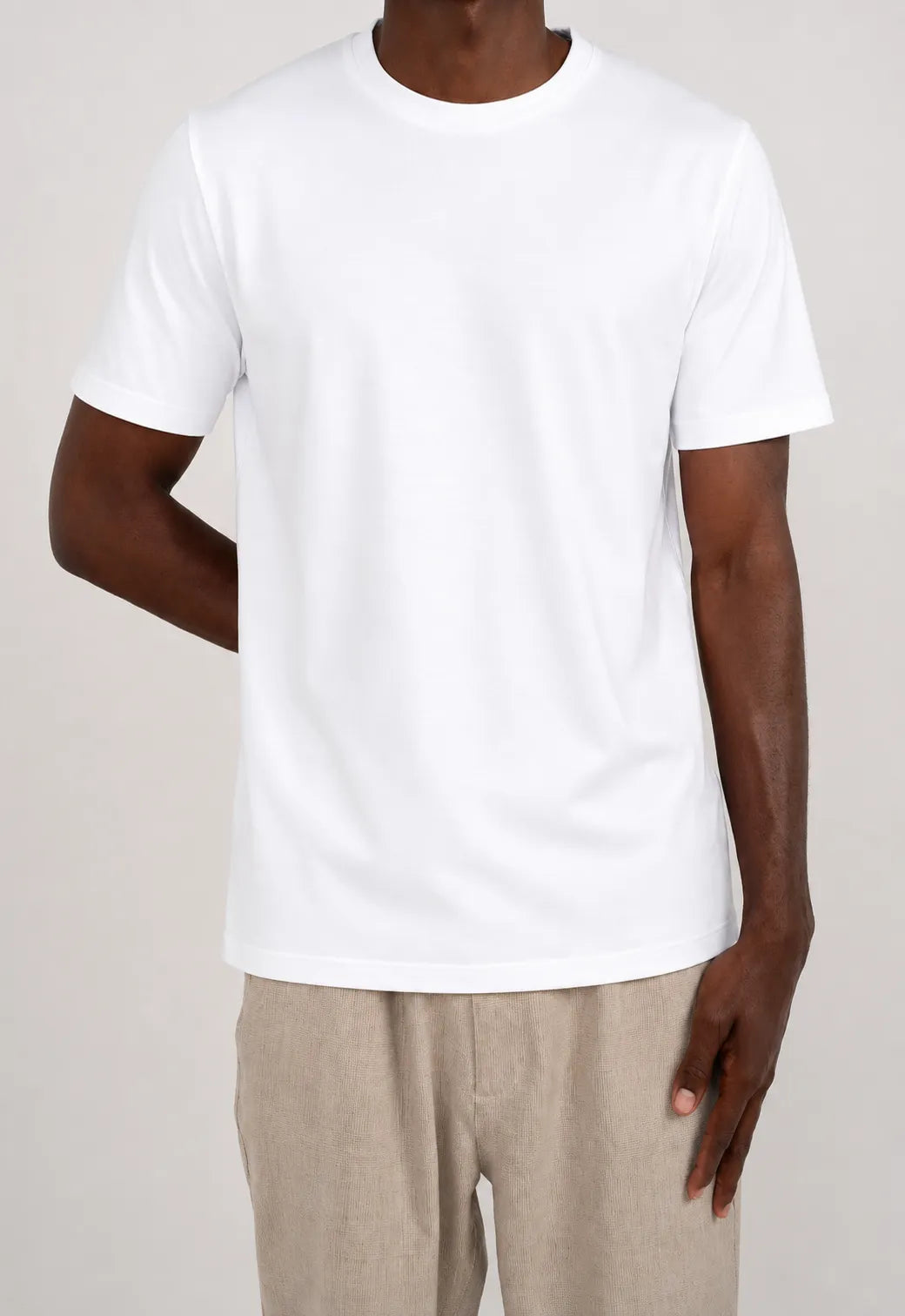 Essential Cotton T-Shirt –  White