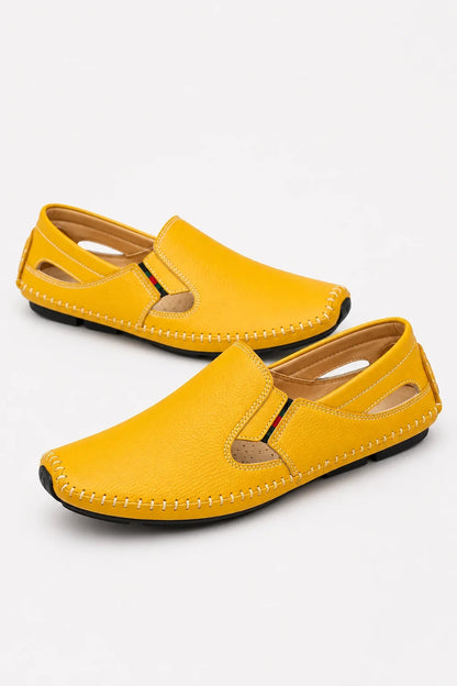 Ellor Amalfi Sandals – Yellow