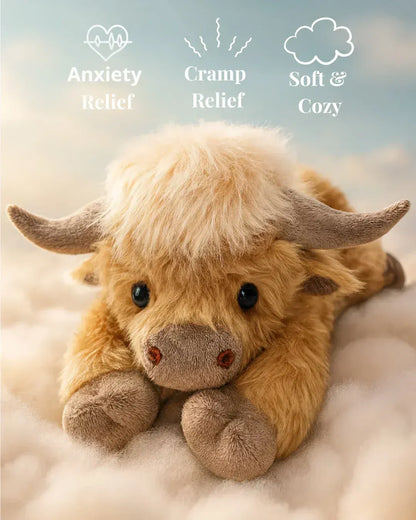 Cozy Weighted Cow Plush