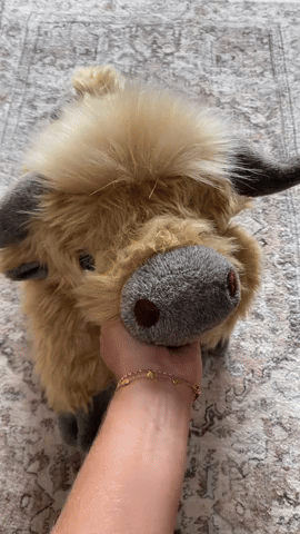 Cozy Weighted Cow Plush